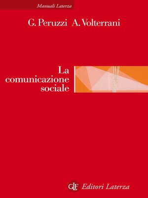 cover image of La comunicazione sociale